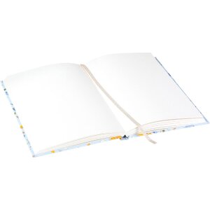 Записная книжка Goldbuch Secret Garden Blue с золотым тиснением и сшивкой нитками