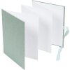 Фотоальбом Goldbuch Leporello Summertime sage green, лён, 15,5x19 см
