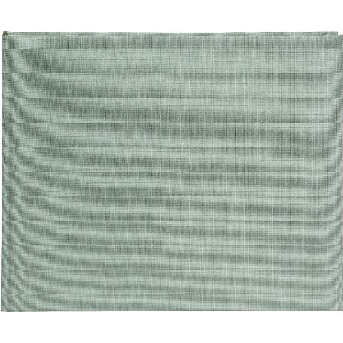 Гостевая книга Goldbuch Summertime sage green, лен, 25x20 см