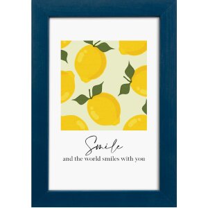 Фоторамка Goldbuch Lunaro индиго 10x15 см с обычным стеклом