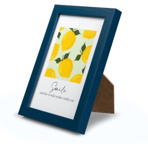 Фоторамка Goldbuch Lunaro индиго 10x15 см с обычным стеклом