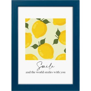 Фоторамка Goldbuch Lunaro индиго 13x18 см с обычным стеклом