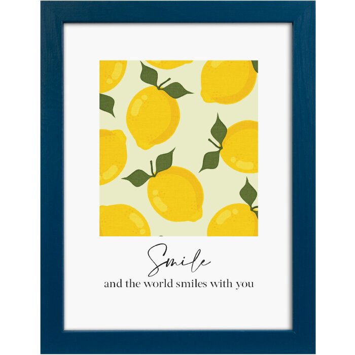 Фоторамка Goldbuch Lunaro индиго 15x20 см с обычным стеклом