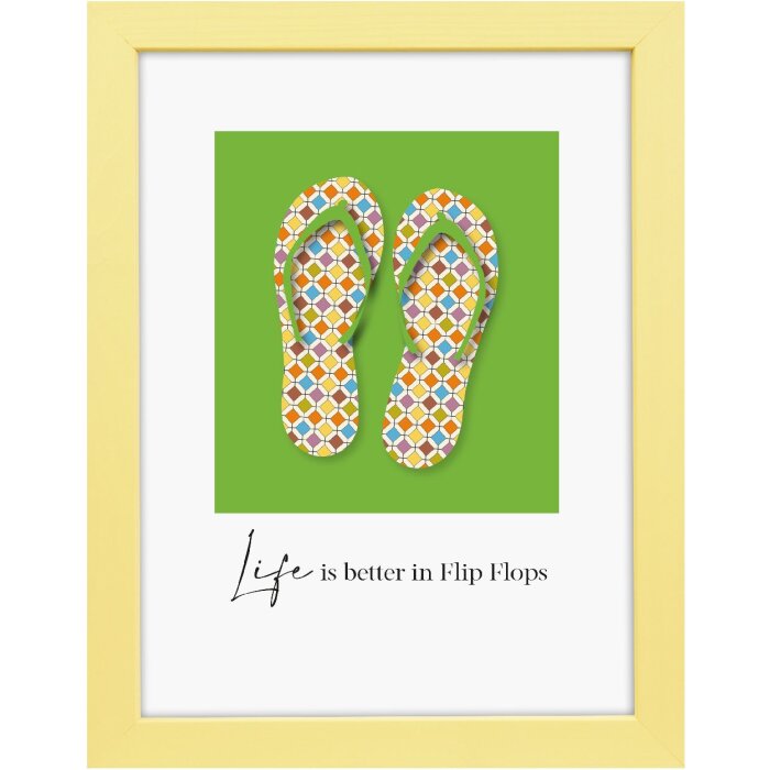 Фоторамка Goldbuch Lunaro 15x20 см, жёлтая, с обычным стеклом