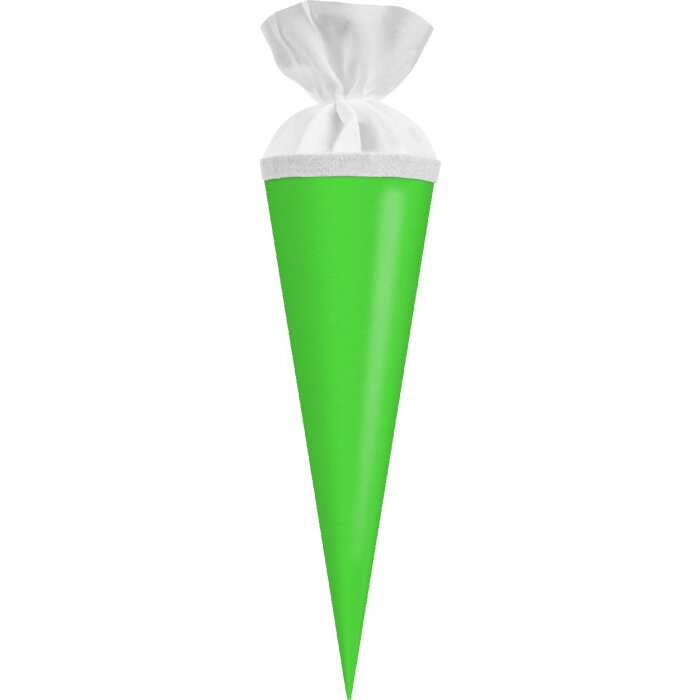 Пакет для сестёр и братьев Goldbuch с фиолетовым флисовым замком неоново-зелёного цвета 10x30 см