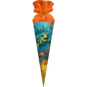 Пакет Goldbuch «Морские друзья» 35x11 см, лак-картон с флисовой застёжкой