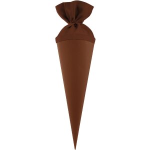 Пакет для сестёр и братьев Goldbuch с флисовым клапаном шоколадно-коричневого цвета 10x30 см