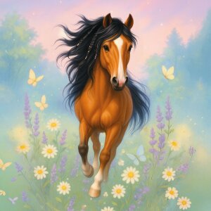 Круглая сумка Goldbuch Wiesenglück 50 см,...