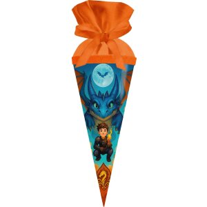 Круглая сумка Goldbuch Drachenfreund 50 см, лакированный картон с флисовым застёжком