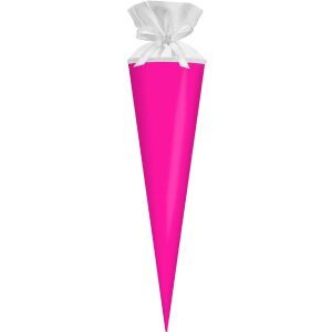 Школьная сумка Goldbuch с флисовым клапаном неон-розового цвета 19x70 см