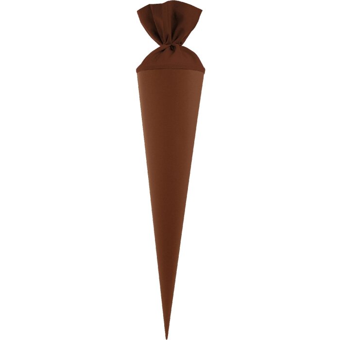 Тетрадка для творчества Goldbuch с флисовым фиксатором шоколадно-коричневого цвета 19x70 см