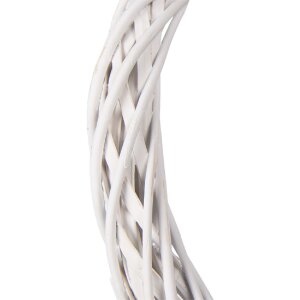 Clayre & Eef 6RO0603LW Weihnachtskranz aus Rattan...