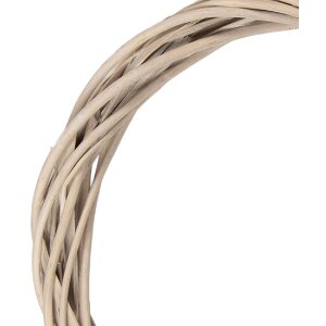 Clayre & Eef 6RO0603M Weihnachtskranz aus Rattan...
