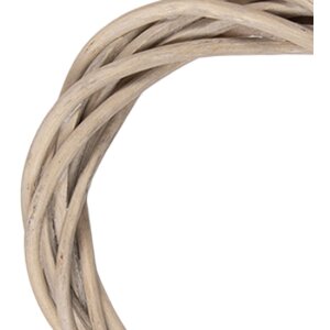 Clayre & Eef 6RO0603XXS Rattankranz Braun Ø...