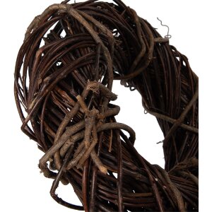 Clayre & Eef 6RO0605S Dekoration Kranz Braun Ø...