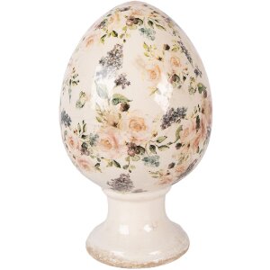 Керамическое яйцо Clayre & Eef на подставке,...