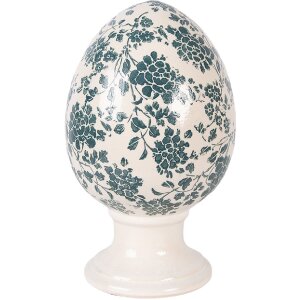 Керамическое яйцо Clayre & Eef на подставке...