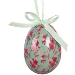 Подвески в виде яиц Clayre & Eef, 9 шт., белые и розовые, Ø 5x8 см