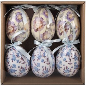 Набор подвесок в виде яиц Clayre & Eef, 6 шт.,...