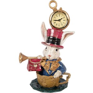 Фигурка Clayre & Eef «Кролик с часами»...