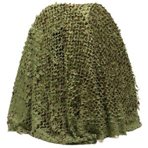 3D-маскирующая сетка Buteo Photo Gear, лесной камуфляж, 2,4х3 м