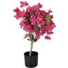 Декоративное дерево Bougainvillea 30x30x90 см, розовые цветы, зелень