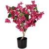 Декоративное дерево Bougainvillea 30x30x90 см, розовые цветы, зелень