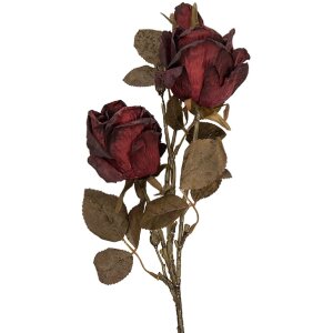 Декоративная ветка Clayre & Eef с цветами, 12x12x70 см