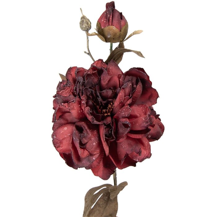 Декоративная ветка с цветами Clayre & Eef 14x17x73 см