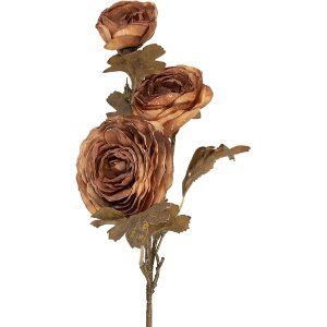Декоративная ветка с цветами Clayre & Eef, 10x12x70 см