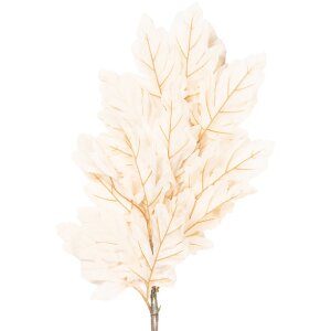 Декоративная ветвь Clayre & Eef бежево-зеленая 15x22x104 см