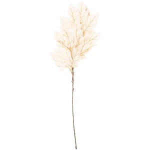 Декоративная ветвь Clayre & Eef бежево-зеленая 15x22x104 см