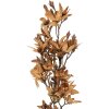 Декоративная ветка с цветами Clayre & Eef, бежево-зеленая, 10x10x95 см