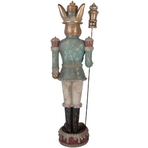 Декоративный кролик Clayre & Eef, коричнево-зеленый, 29x25x100 см