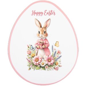 Поднос Clayre & Eef 66443, 35x29x1 см, белый с...