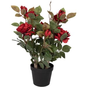 Декоративная искусственная роза Clayre & Eef 20x20x55 см