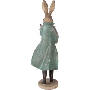 Золотой декоративный кролик Clayre & Eef 17x15x53 см