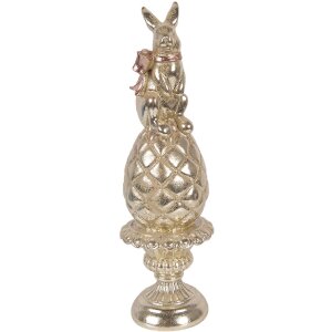 Фигурка кролика на яйце Clayre & Eef, Ø 8x28 см