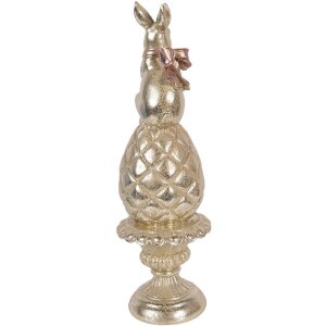 Фигурка кролика на яйце Clayre & Eef, Ø 8x28 см