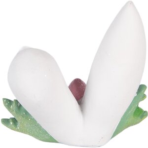 Декоративные кроличьи ушки Clayre & Eef, 12x9x11 см, многоцветный белый