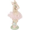 Декоративный кролик Clayre & Eef, бежево-розовый, 10x9x27 см