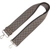 Ремень для сумки Juleeze JZBS0011, 5 шт. по 140 см, черно-белый