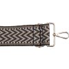 Ремень для сумки Juleeze JZBS0011, 5 шт. по 140 см, черно-белый