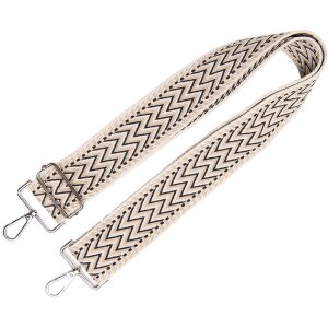 Ремень Juleeze JZBS0012 5x140 см бежево-черный