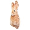 Подушка Clayre & Eef с изображением кролика, коричнево-белая, 13x5x22 см