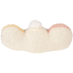 Подушка Clayre & Eef в виде кролика, бело-розовая, 36x12x20 см