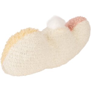 Подушка Clayre & Eef в виде кролика, бело-розовая, 36x12x20 см