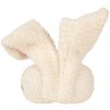 Подушка Clayre & Eef в виде кролика бежево-розовая 18x10x35 см