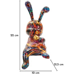 Фигурка Mauro Ferretti «Кролик Psyco» 21,5x10x22 см