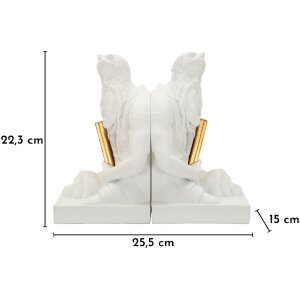 Набор книжных опор Mauro Ferretti с мотивом Посейдона, 2 шт.